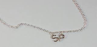 initials around my necklace