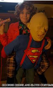 The mask looks slightly like sloth from the goonies, but just a bit. Goonies Chunk And Sloth Costume Sloths Costume Goonies Costume Chunk Goonies