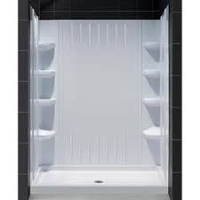 Home hardware's got you covered. Dreamline Qwall 3 White 2 Piece 60 In X 34 In X 76 In Alcove Shower Kit In The Alcove Shower Kits Department At Lowes Com