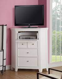Corner tv placements are also a practical option in the case of open floor plans which include more than one function. Lacene Kids Traditional Girl S Youth Corner Tv Console In White Finish