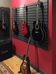 Guitar Hanging System Used In Home For