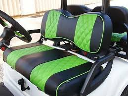 Front Rear Seat Cover Lime Green