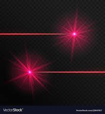 two red laser beams royalty free vector