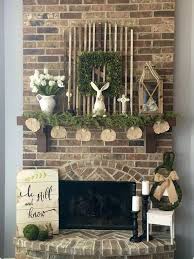 decorating your mantel for easter