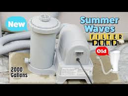 summer waves filter pump review install