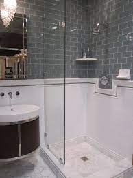 Gray Subway Tile Bathroom