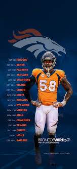 Backgrounds are in high resolution 4k and are available for iphone, android, mac, and pc. Denver Broncos 2019 Schedule Downloadable Wallpaper