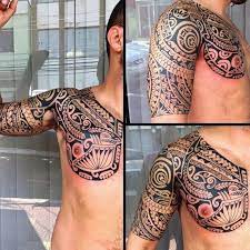 Благодарение на еластичния материал на подложката, този ръкав пасва точно по извивките на ръката ви и. 75 Half Sleeve Tribal Tattoos For Men Masculine Design Ideas Half Sleeve Tattoo Half Sleeve Tribal Tattoos Marquesan Tattoos