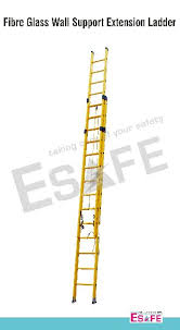 Wall Supported Extension Ladders Wall