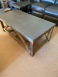 Freedom Concrete Top Coffee Table