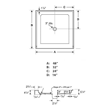 Drain Shower Pan