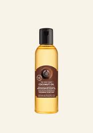 The perfect hair oil for your hair type can help tackle frizz and flyaways. Coconut Oil Brilliantly Nourishing Pre Shampoo Hair Oil Hair The Body Shop