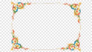 When i use the option to set a background image in word it uses the correct image, but stretches it a lot. Multicolored Floral Frame Illustration Microsoft Word Flower Free Flowers Border Template Doc Png Pngegg