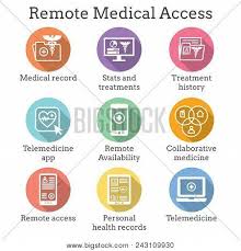 Scroll down to health records once you've tapped on your healthcare provider, you'll be shown a summary letting you know what kind of data that provider is able to share with you. Telemedicine Health Vector Photo Free Trial Bigstock