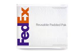fedex padded pak packaging delivery