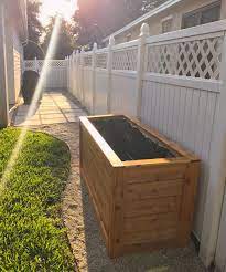 To build your panels, follow the steps below. Backyard Diy Series How To Build A Cedar Wood Planter Box