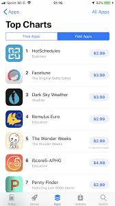 I Dont Think Ive Ever Seen The Appstore Top Paid Apps