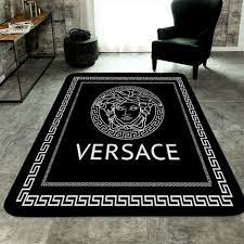 versace white logo mix black luxury