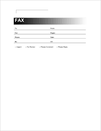 20 free fax cover templates sheets in