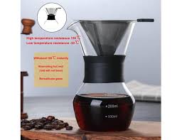 Pour Over Coffee Maker Glass Coffee Pot