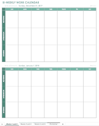 Month At A Glance Template Calendar Summer Com Week Year Excel