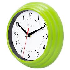 Green Basics Quartz Og Wall Clock