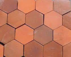 clay floor tiles at rs 16 piece clay