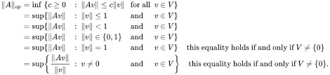This notation means that a and b are always. Operator Norm Wikipedia