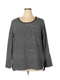 Details About Nwt City Chic Women Black Long Sleeve Top 18 Plus