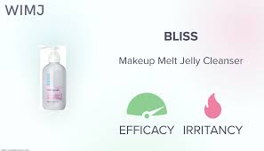 bliss makeup melt jelly cleanser wimj