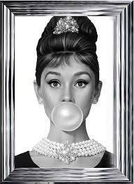 Diamante Audrey Hepburn 3d Crystal