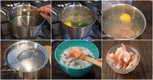 How to Poach Shrimp - Step By Step - COOKtheSTORY