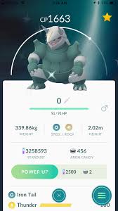 Would You Max Out This Shiny Aggron Pokemon Go Wiki