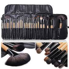 gift bag of 24 pcs makeup brush sets professional cosmetics brushes eyebrow powder foundation shadows make up tools