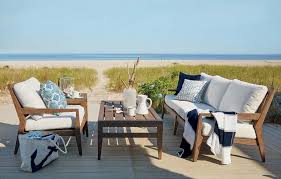 Outdoor Living Room By The Beach