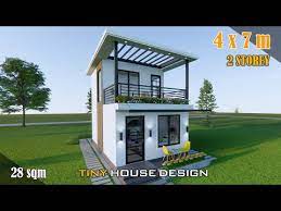 Small House Design 4 X 7 M Two Y
