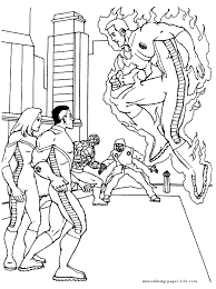His special feature consists of mystical abilities. Fantastic Four Color Page Coloring Pages For Kids Cartoon Characters Coloring Pages Printable Coloring Pages Color Pages Kids Coloring Pages Coloring Sheet Coloring Page