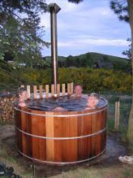 Our custom made wood spa gazebos are perfect for your hot tub, massage table, meditation room, or even a few hammocks and comfy chairs. Wood Fired Hot Tub Kits And Heaters Forest Lumber Cooperage
