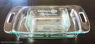 The Art Of The Etched Casserole Dish