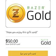Razer gold pin gift card. Amazon