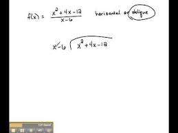 how to find oblique asymptotes of