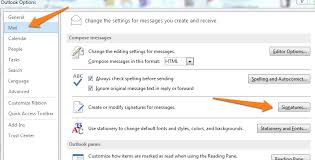 How To Add Signature In Outlook 2013 Kadil