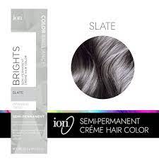 Comparaboo analyzes all ion hair color products of 2021, based on analyzed 8,989 consumer reviews by comparaboo. Ion Color Brilliance Slate Semi Permanent Hair Color