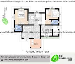 39 x 35 ft 2 bedroom house plans indian