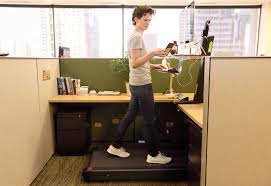 A walking desk is a great way to encourage activity in the workplace. So About That Treadmill Desk In The Newsroom The New York Times