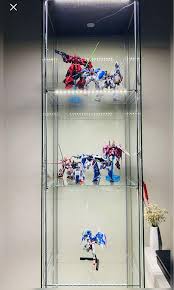 Ikea Detolf Glass Display Cabinet With