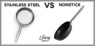 stainless steel pan vs nonstick what