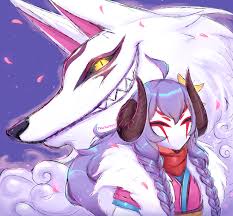 Mark masternumber of marks of the kindred (p) collected from jungle monsters, epic monsters, and enemy champion takedowns. Kindred Lamb Spirit Blossom Kindred And Wolf League Of Legends Drawn By Nanumn Danbooru