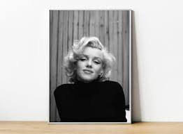 Marilyn Monroe Print Marilyn Vintage