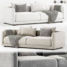 sofa poliform bristol 3d model